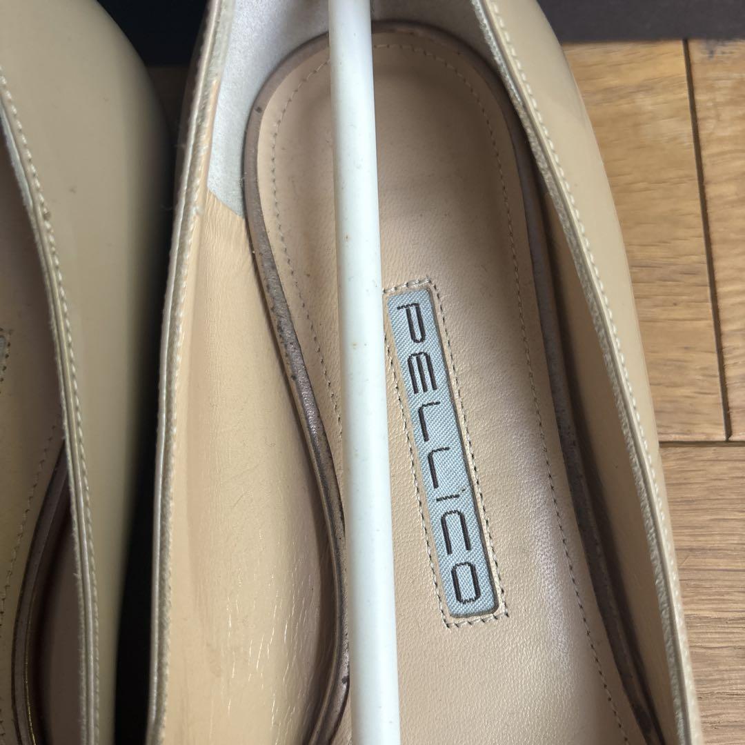 ペリーコ　フラットパンプス　andrea ベージュ　37
