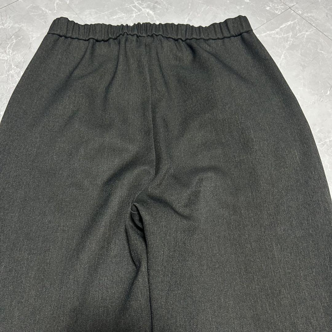 【スーツセレクト】レディース パンツ スーツ セットアップ ノーカラー 4S