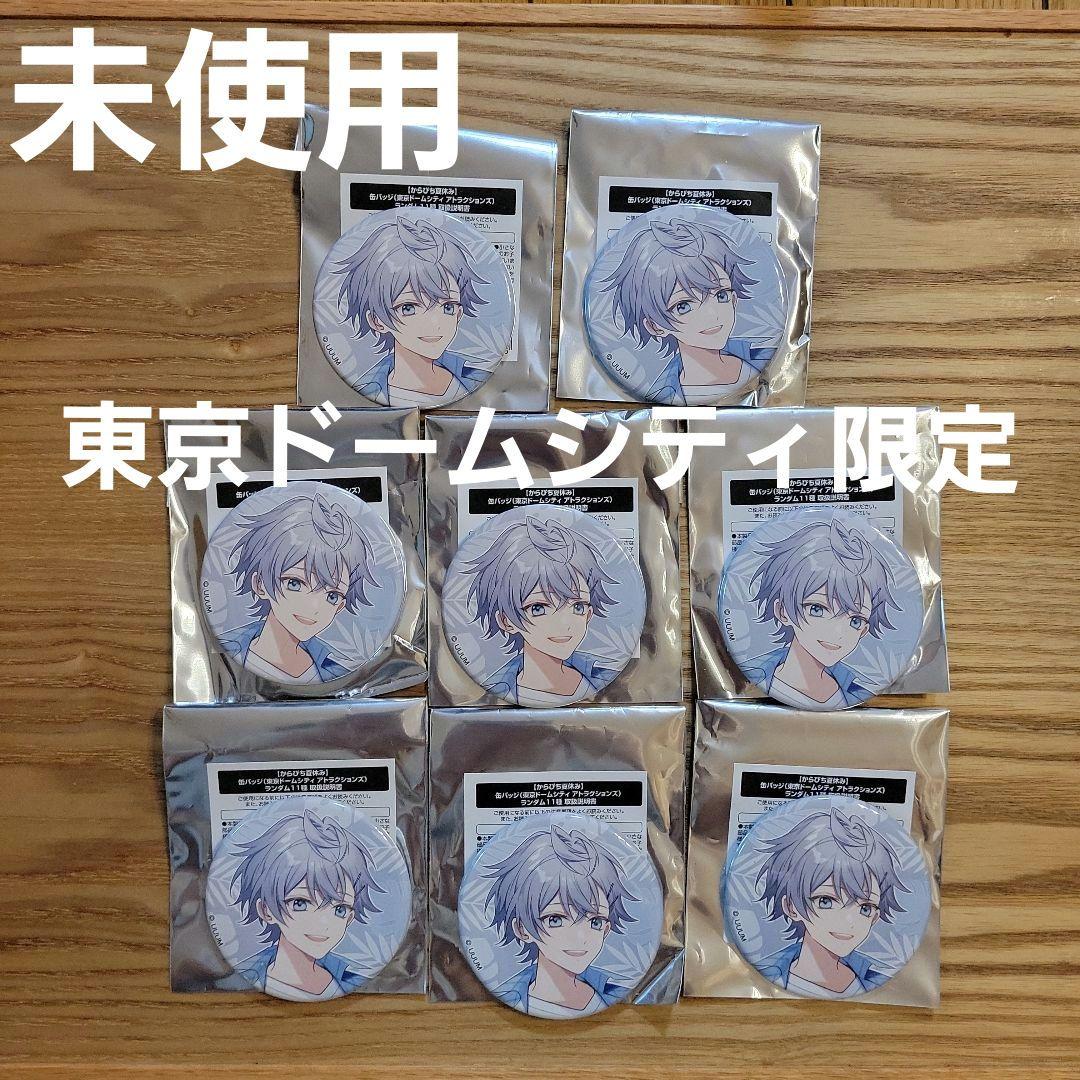 ヒロ 缶バッジ 東京ドームシティ からぴち夏休み カラフルピーチ