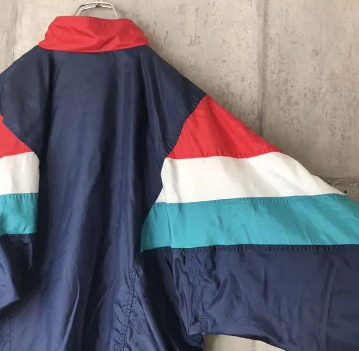 最安値 配色最高❗️ アディダス 80s 90s クレイジーパターン ナイロンジャケット mR2Mz-m21736757976 人気SALE得価