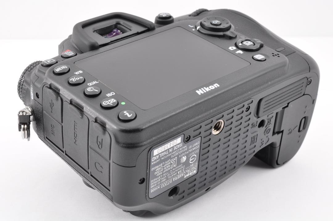 Nikon D7200 シャッター数 33627(22%) 超絶美品 #FB19