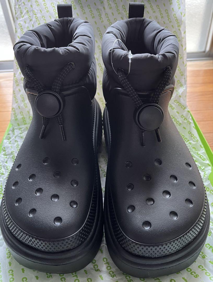 靴 crocs STOMP PUFF BOOT