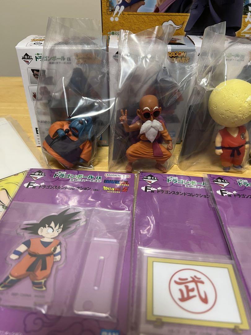 ドラゴンボール一番くじ D賞アナウンサー E賞コンプ ビジュシート ラウンドプレ