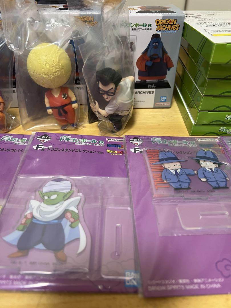 ドラゴンボール一番くじ D賞アナウンサー E賞コンプ ビジュシート ラウンドプレ