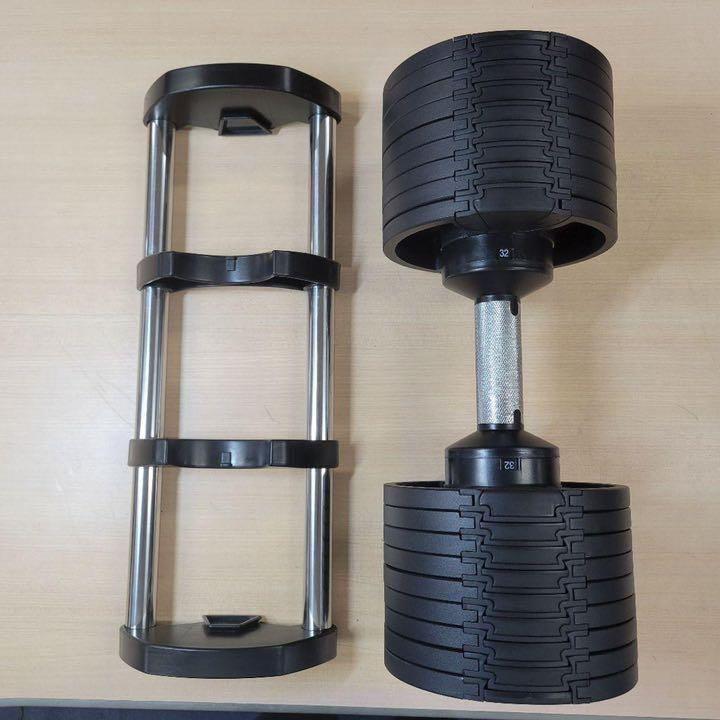 新 発売スポーツ - 可変式ダンベル 32kg 2個セット 筋トレ器具