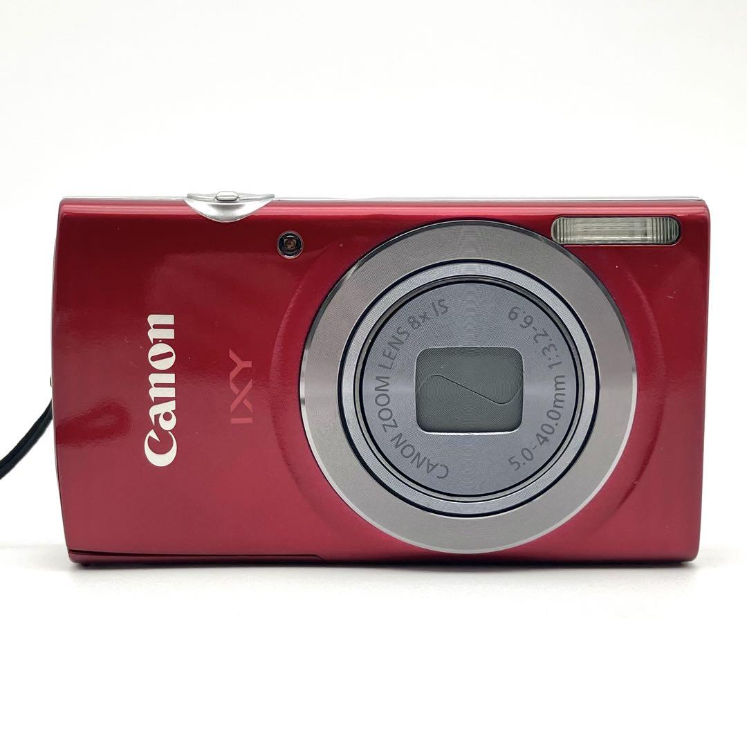 Canon キャノン IXY 160 デジカメ コンデジ レッド 赤 稼働 美品 Amazon.co.jp: Canon デジタルカメラ IXY160 レッド 光学8倍