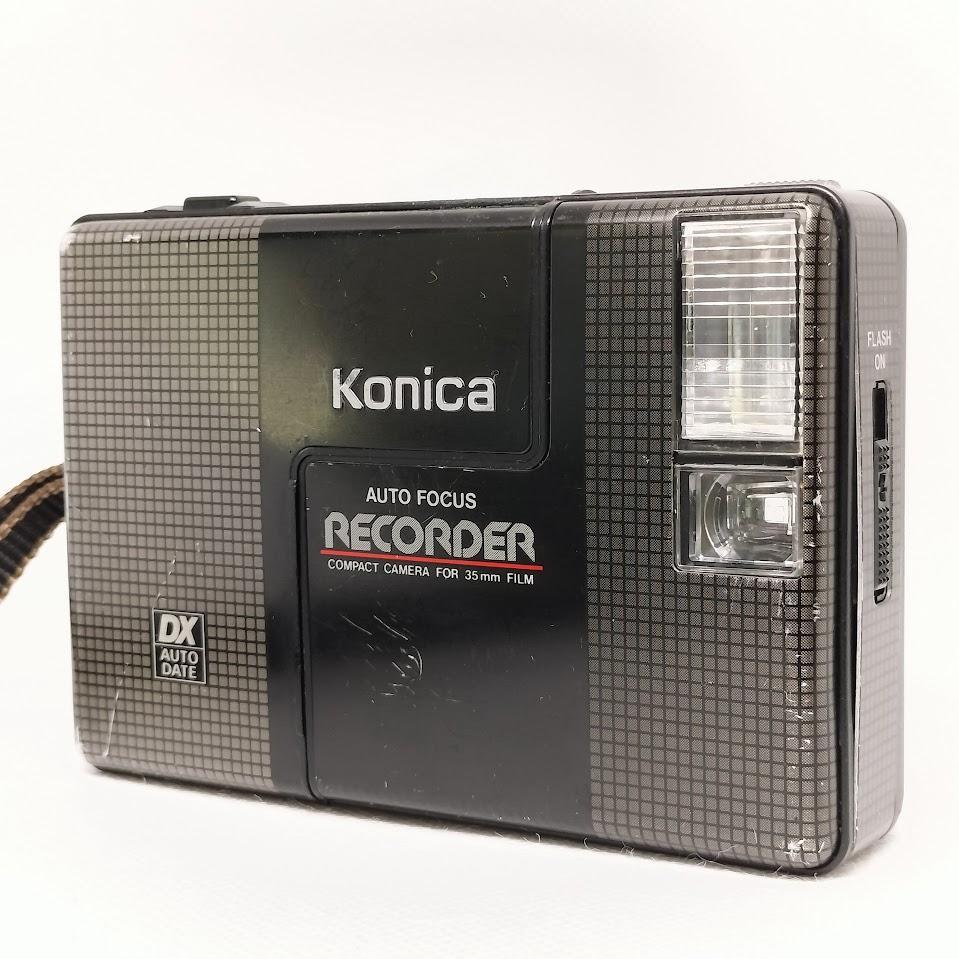 ジャンク Konica RECORDER ブラック コニカ 44c248