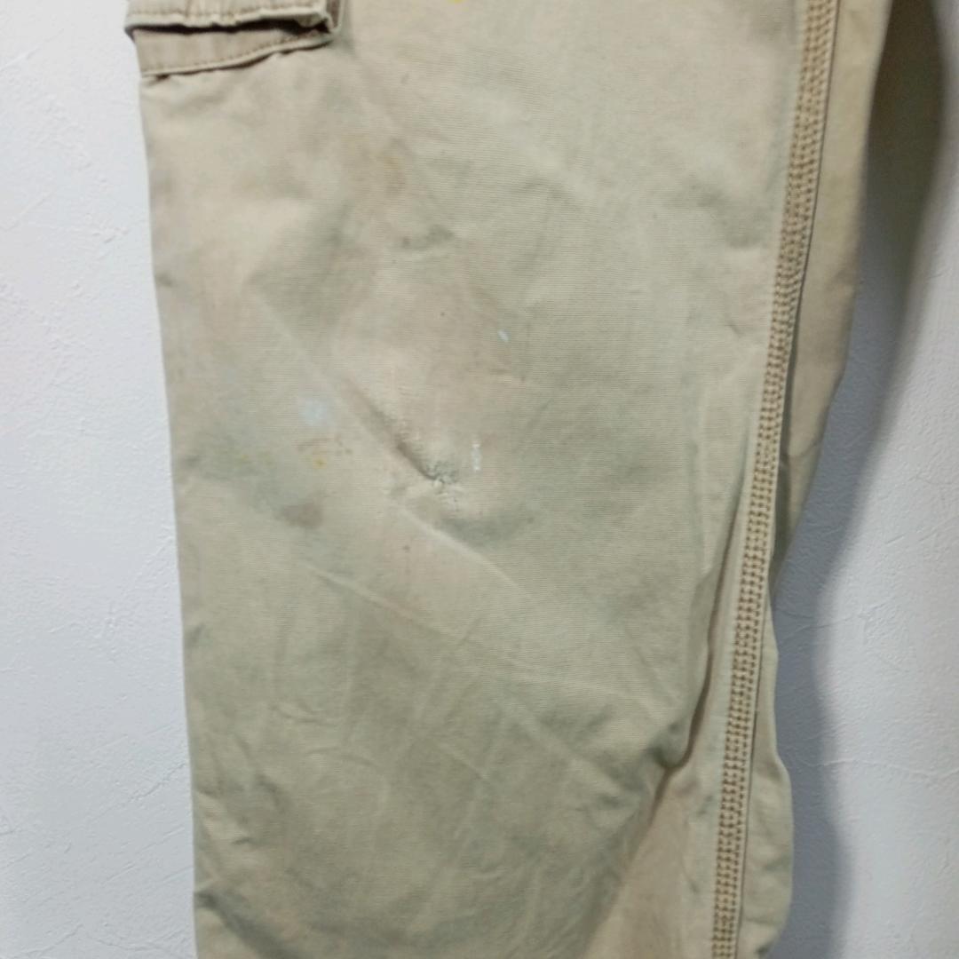 carhartt カーゴパンツ 38x32 ベージュ リラックスフィット