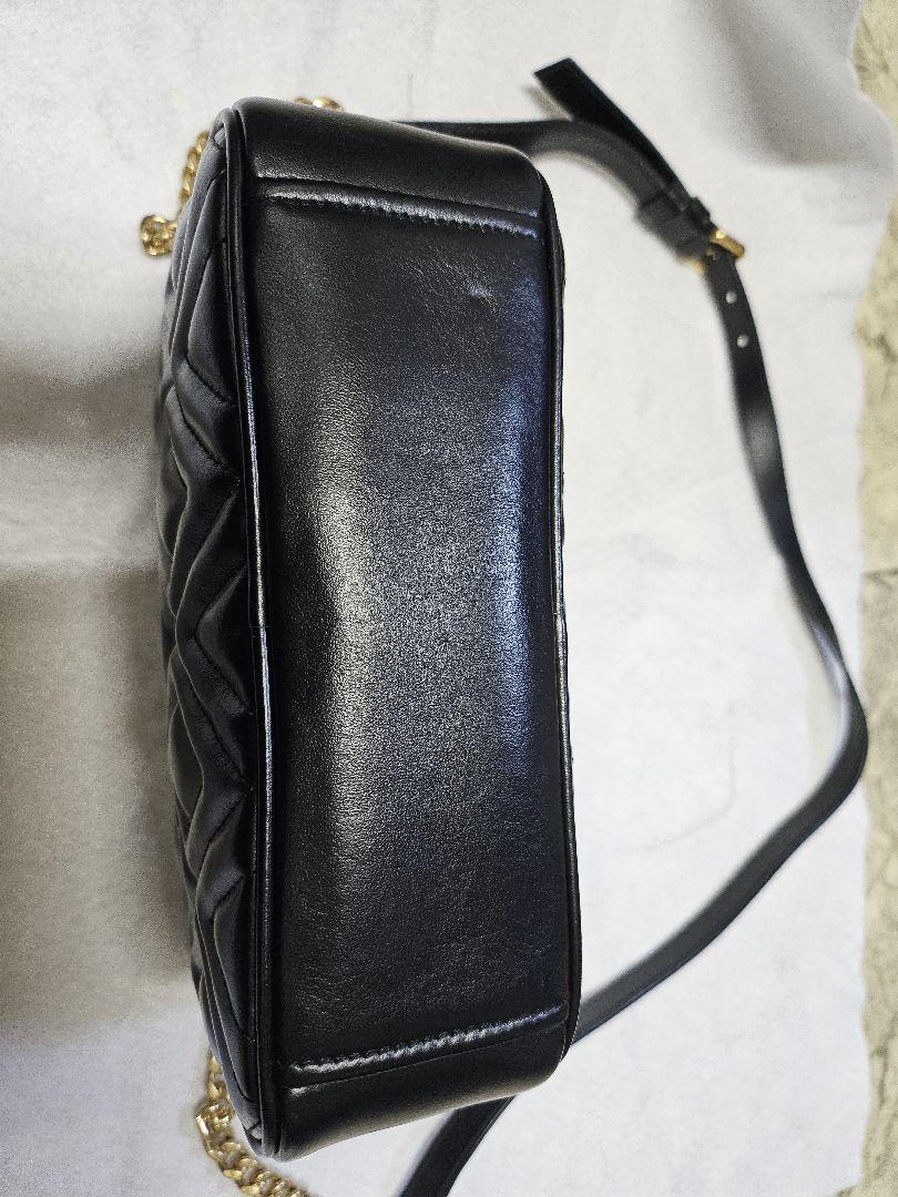 miu miu ショルダーバッグ 黒 レザー
