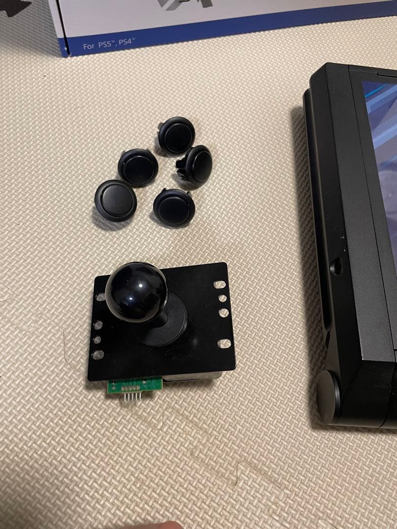 ホリ ファイティングスティックα for PS5 PS4 PC 三和レバー傷や汚れあり UP786_INFO