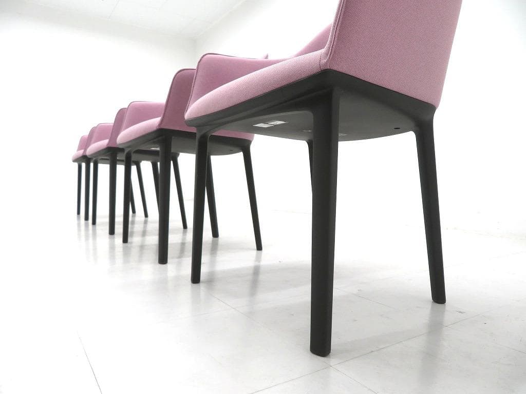 展示品 vitra ヴィトラ ソフトシェル ダイニングチェア イス 4脚セット 展示品 vitra ヴィトラ ソフトシェル ダイニングチェア イス 4脚セット
