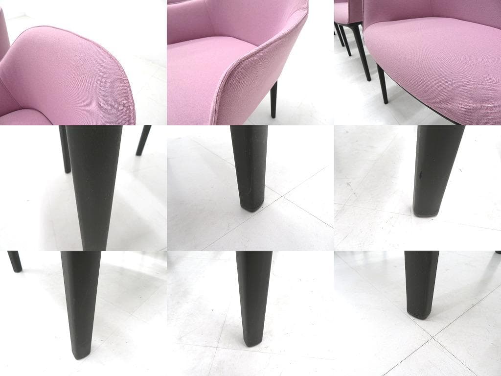 展示品 vitra ヴィトラ ソフトシェル ダイニングチェア イス 4脚セット 展示品 vitra ヴィトラ ソフトシェル ダイニングチェア イス 4脚セット