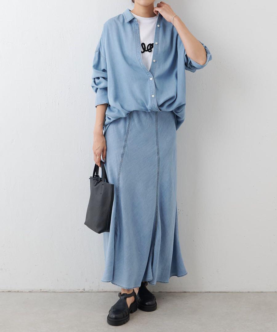 BEARDSLEYビアズリー FRIPIERデニムカシュクールシャツ