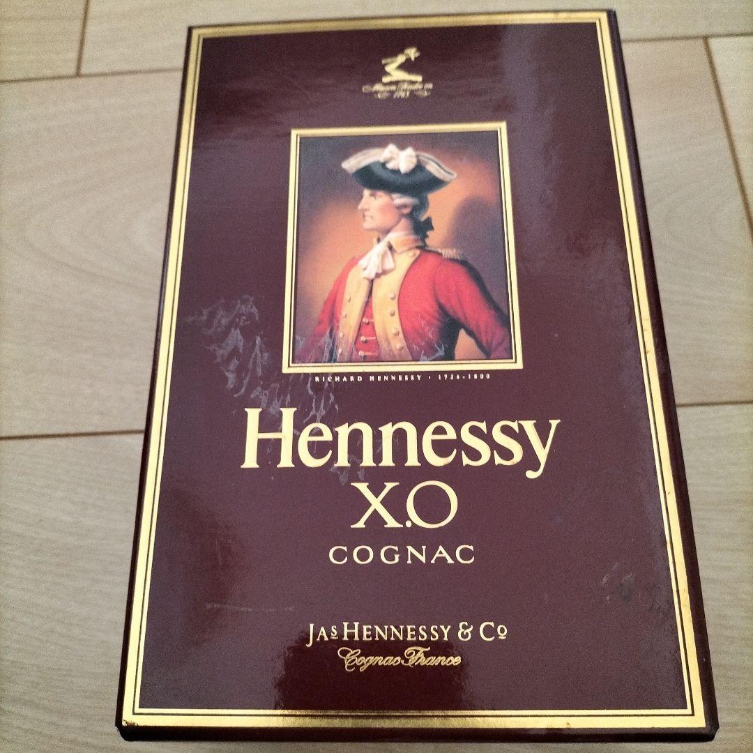 【未開封】箱入り Hennessy X.O COGNAC 金キャップ700ml