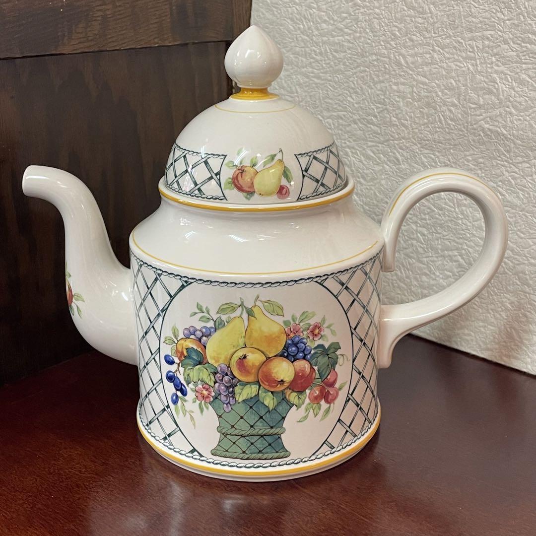 上品なスタイル Villeroy&Boch ビレロイ&ボッホ #廃盤品 ティーポット