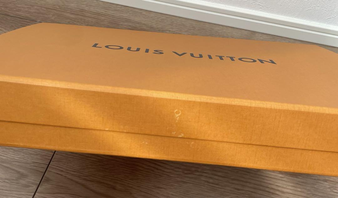 LOUIS VUITTON マフラー ベージュ グラデーション モノグラムロゴ