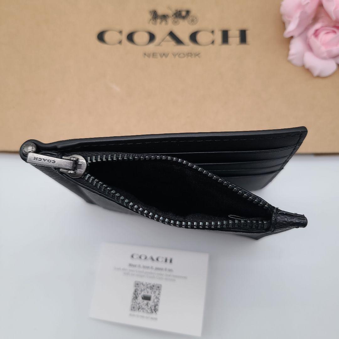新品　COACH　コーチ　マネークリップ　財布　正規品