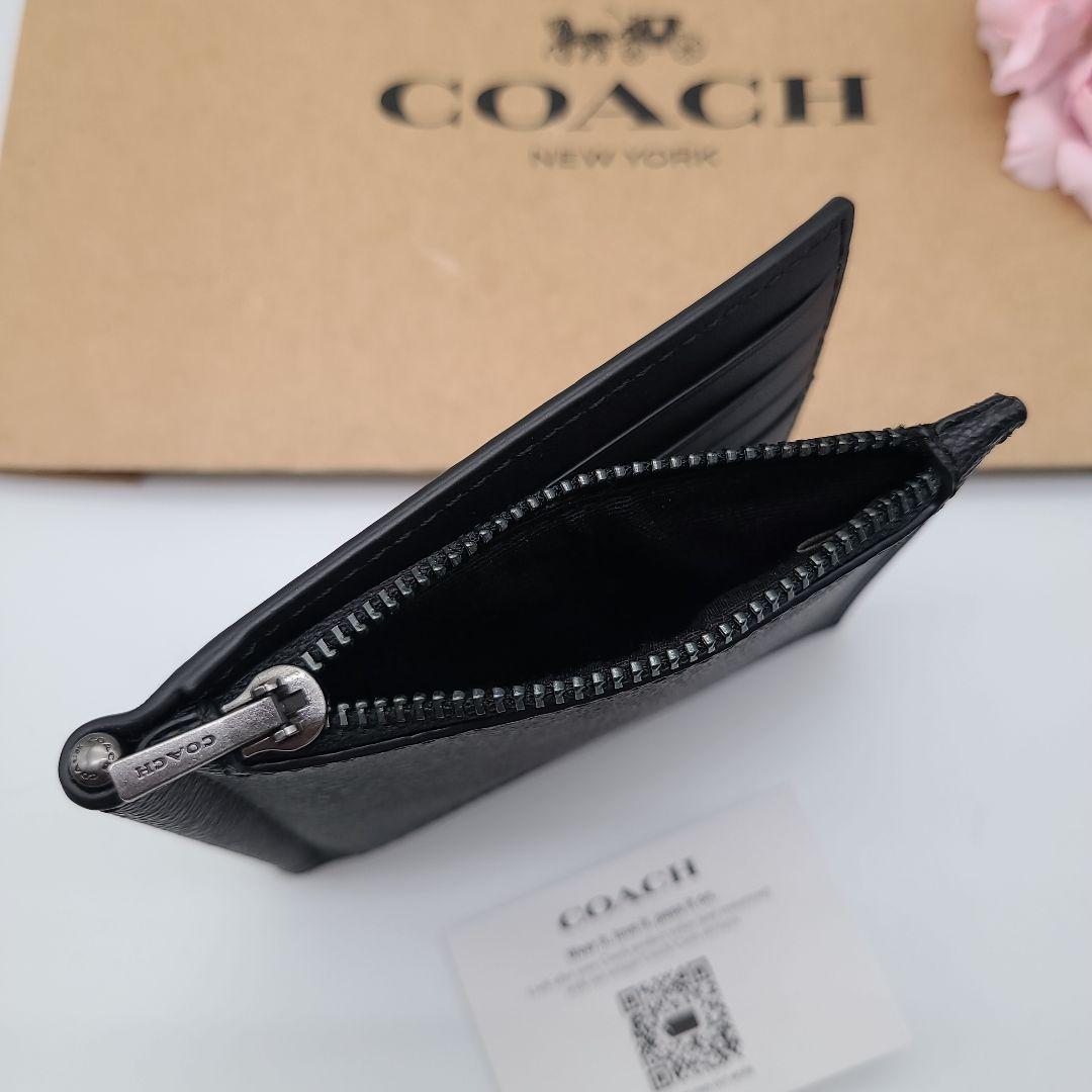 新品　COACH　コーチ　マネークリップ　財布　正規品
