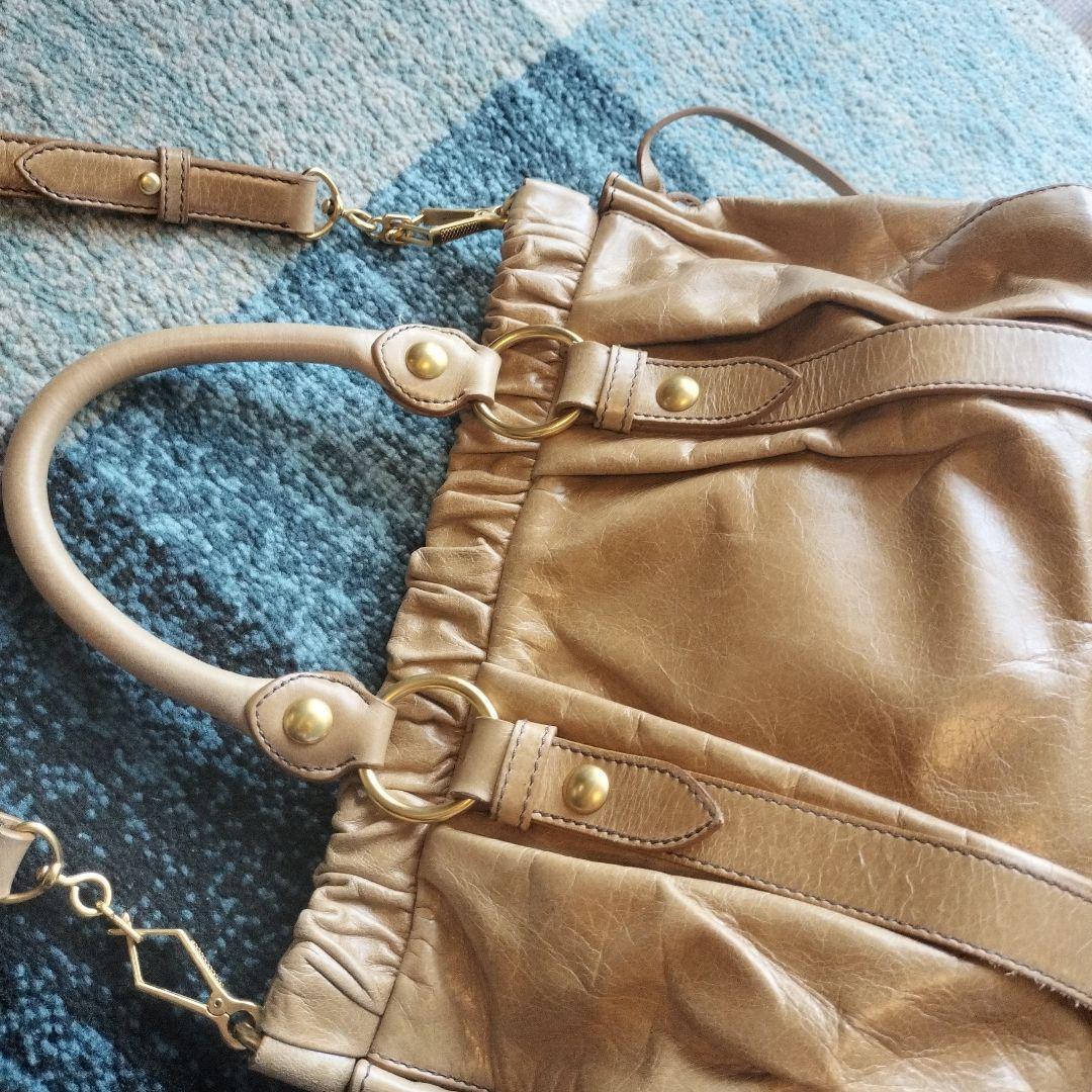 美品✨✨miu miu ✨✨ハンドショルダーバッグ 2way保存袋付き