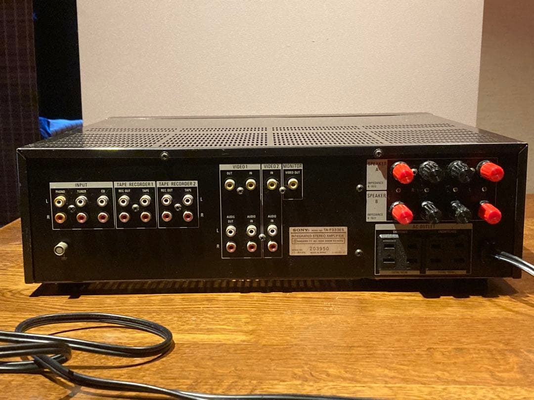 プリメインアンプ 動作