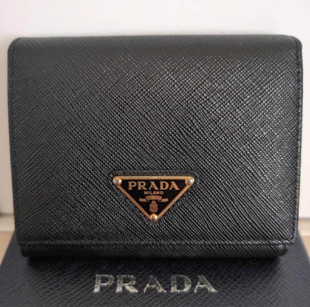 PRADA サフィアーノ 財布 メンズ レディース 画像2