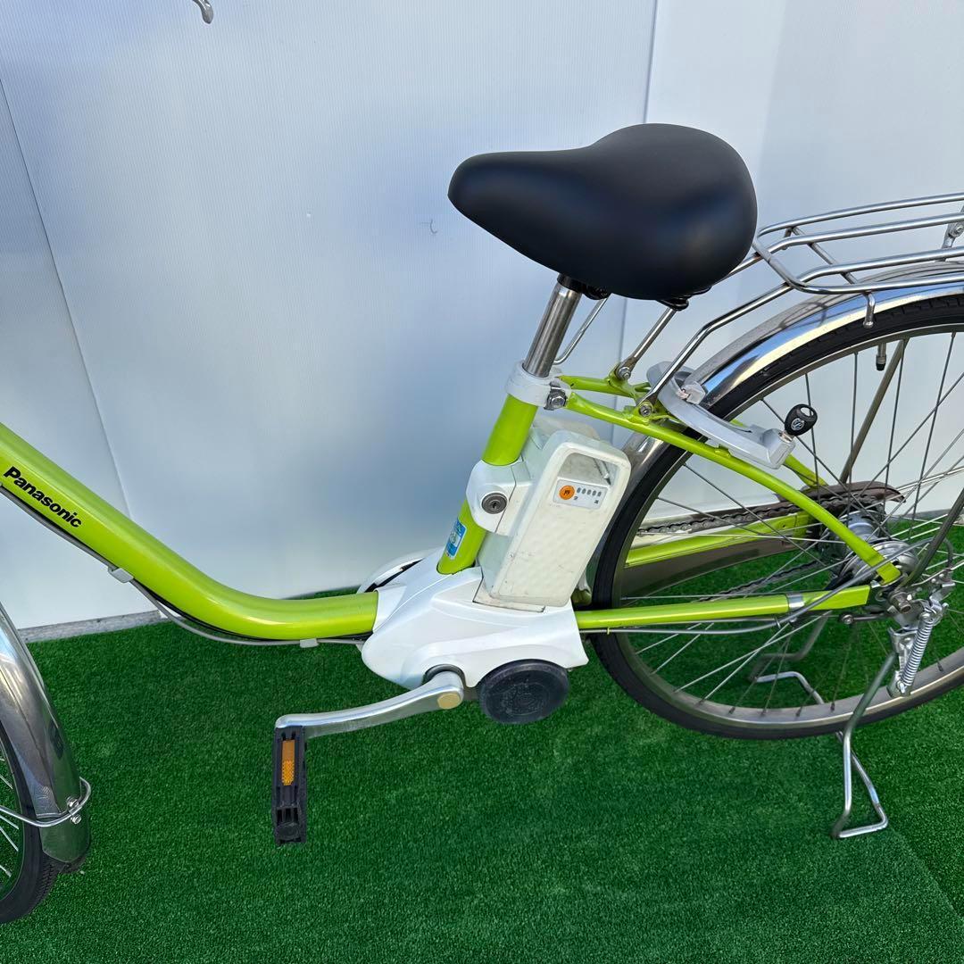 Panasonic新型電動アシスト自転車26インチ 16Ah グリーン 自転車