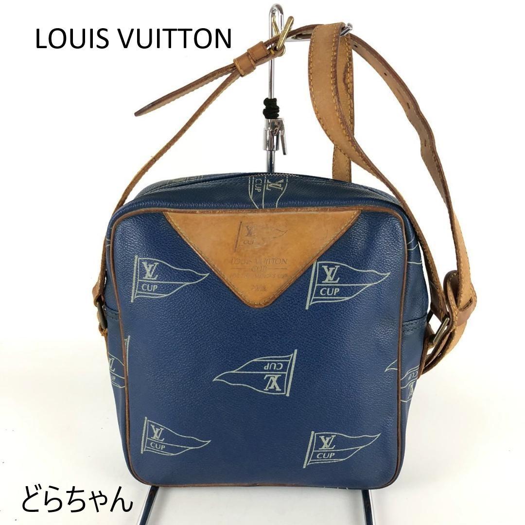 LOUIS VUITTON ルイヴィトン サンディエゴ ショルダーバッグ ブルー