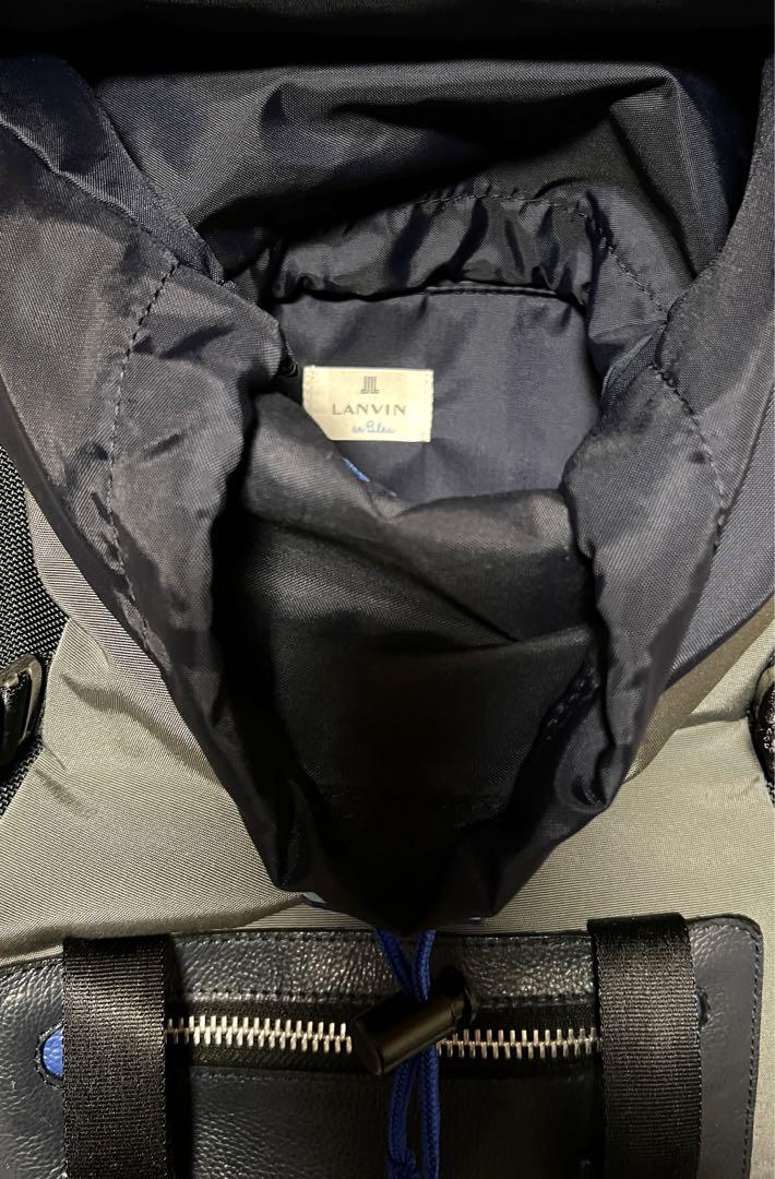 いのけん1200様専用】LANVIN en Bleu ダブルシックスリュック - メルカリ