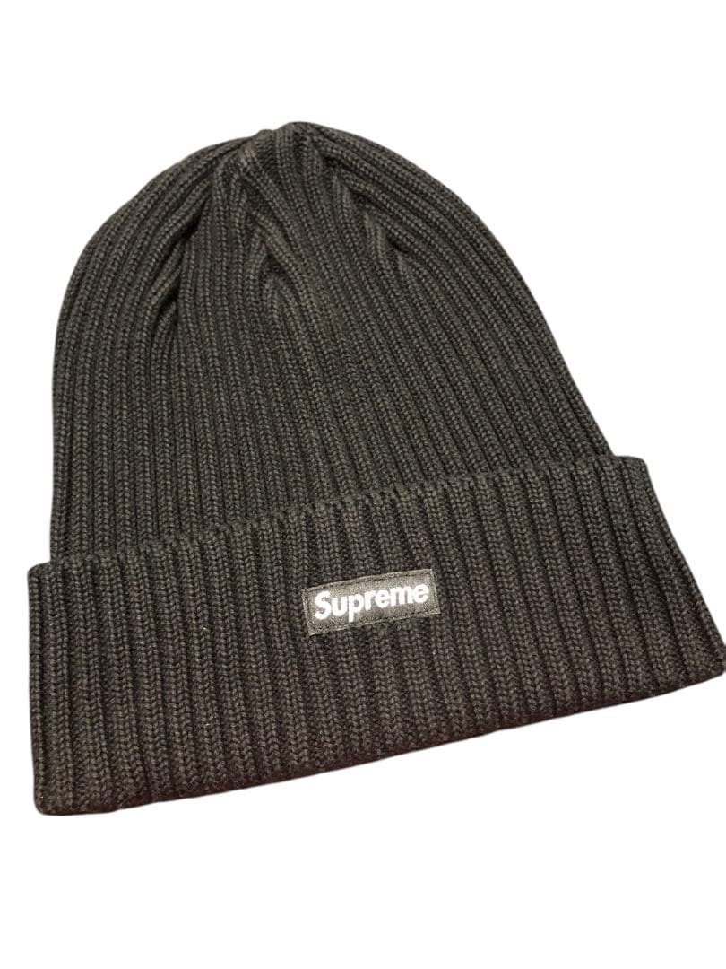 ★新品 Supreme Overdyed Beanie Black 22SS 黒