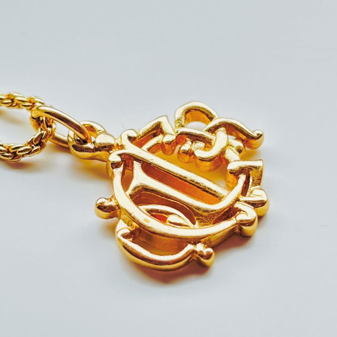 希少/極美品✨クリスチャンディオールネックレスエンブレム旧
