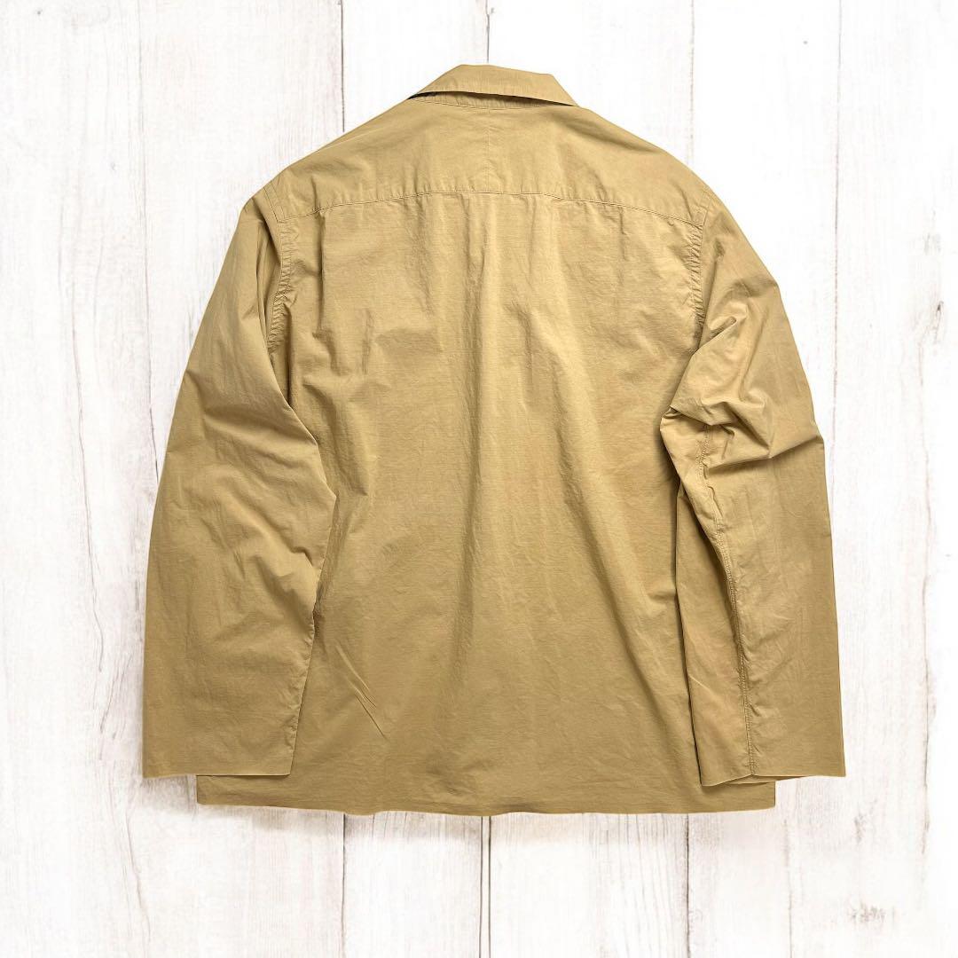 AURALEE SELVEDGE WEATHER CLOTH シャツ (4)