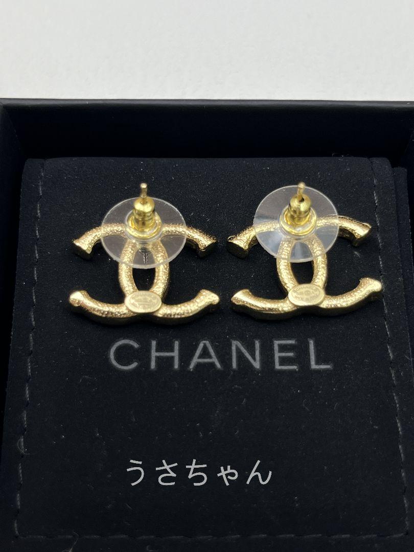 CHANEL シャネル メタル ピアス ゴールド 週末特別セール