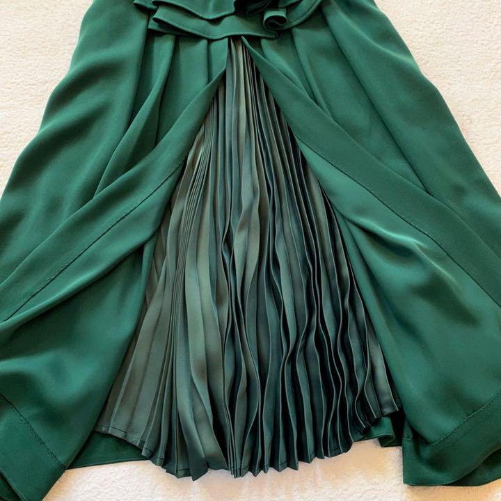 美品】SHE Tokyo バックフリルプリーツスカート Alisia 34 | bioimune