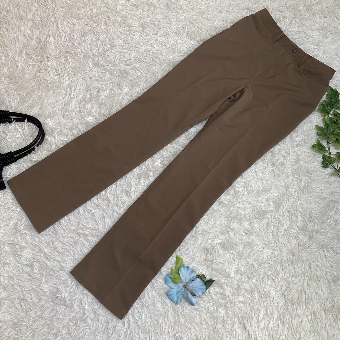 極美品　モンベル　ライトトレッキングパンツ　茶ベージュ　レディース　M〜L