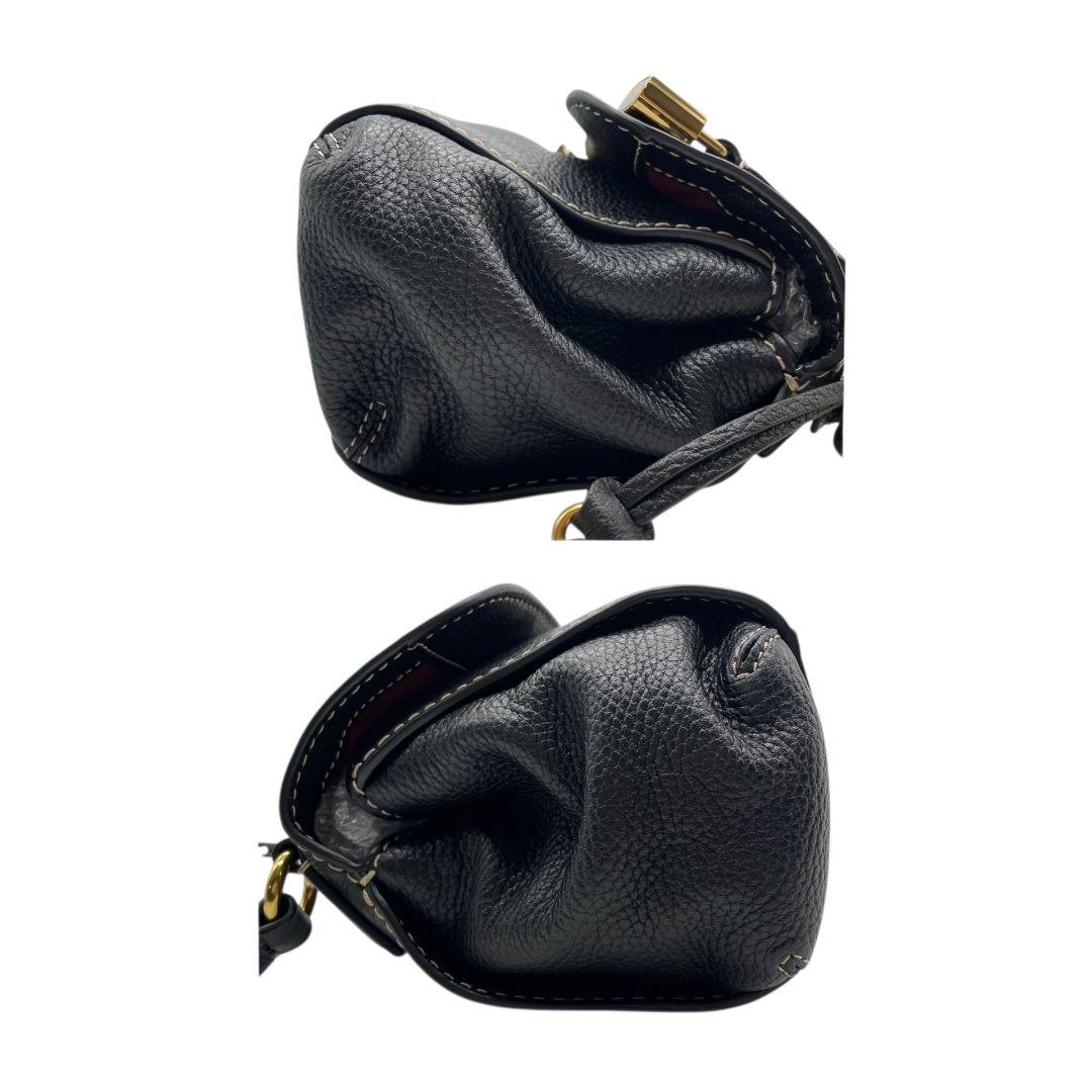 マークジェイコブス レザー 2way ショルダー グラインド 南京錠 黒 マークジェイコブス MARC JACOBS THE MINI GRIND BAG