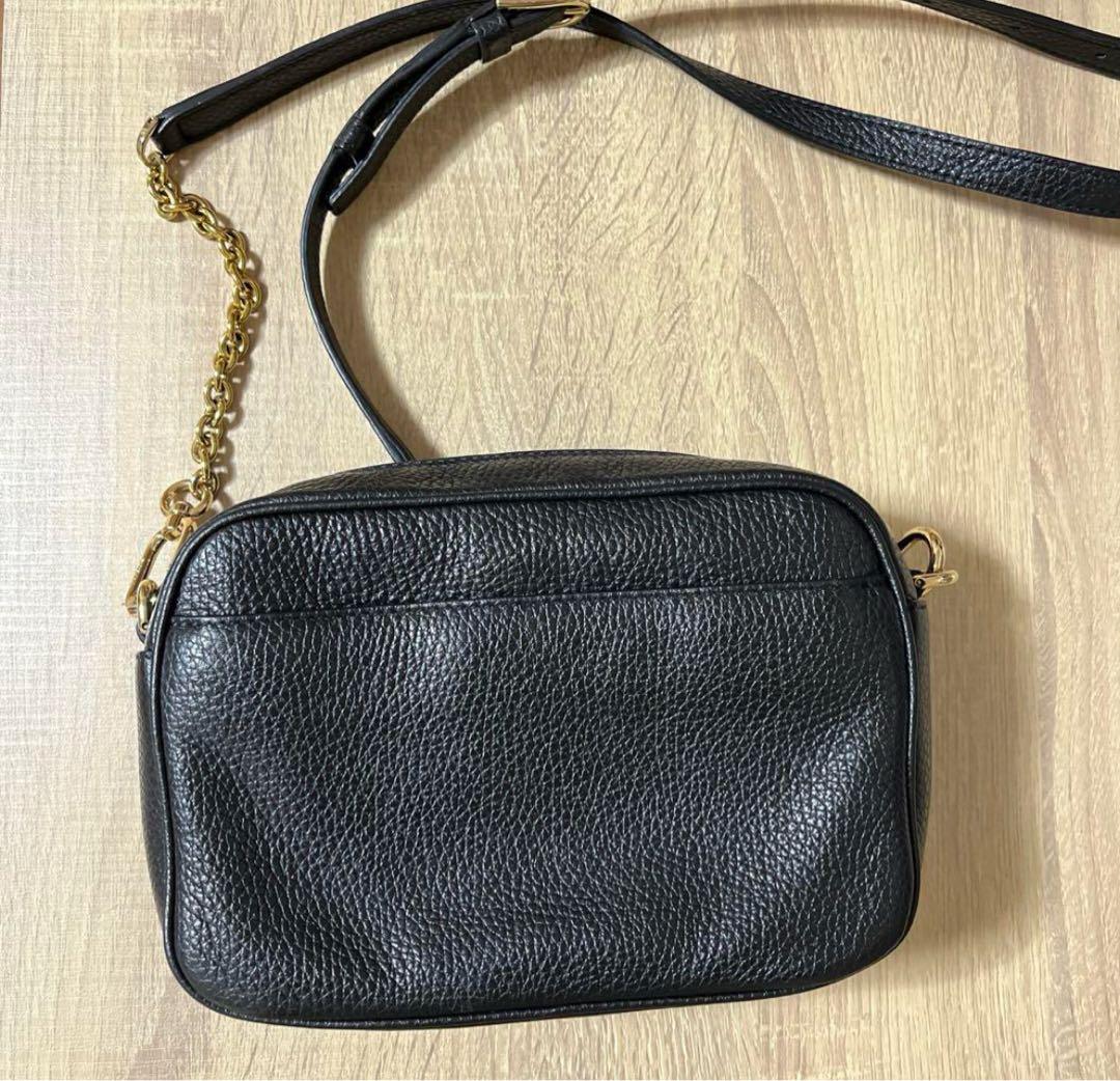 品多く FURLA ショルダーバッグ ブラック公式 ストア バッグ