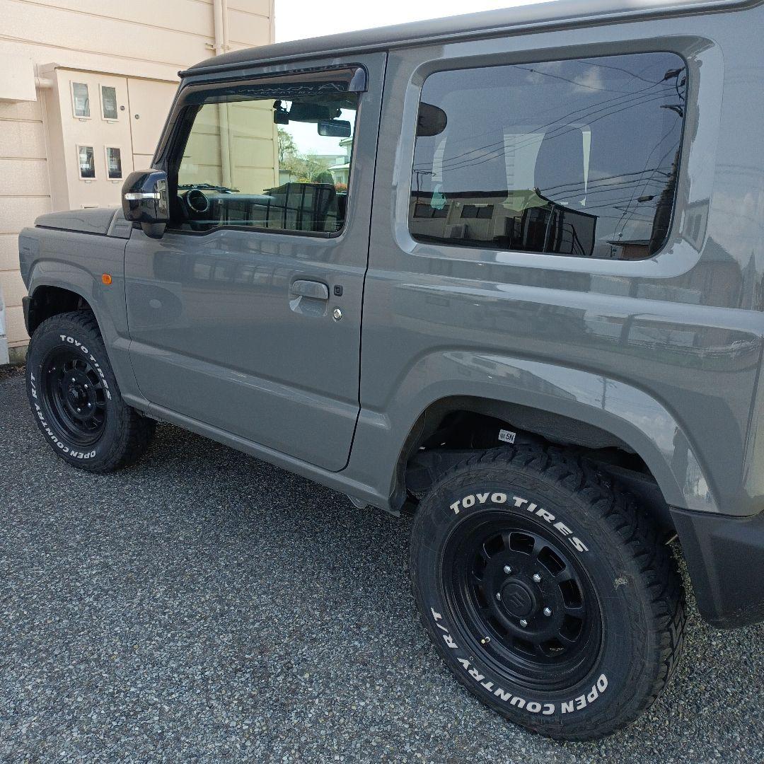 トーヨータイヤ　オープンカントリー　ホイールセット　ジムニーノーマル車高で使用