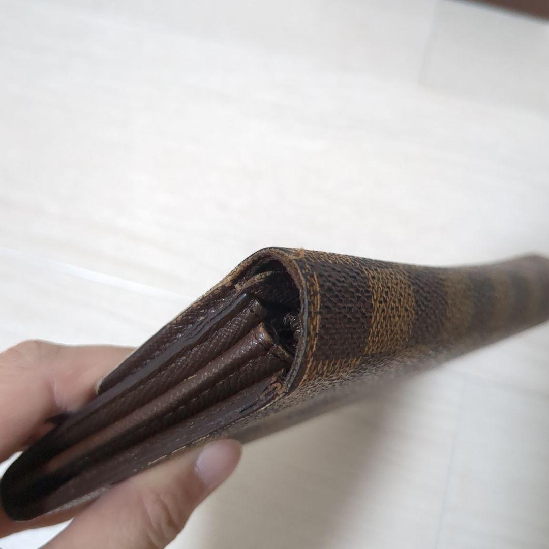 LOUISVUITTON　ダミエ　長財布　ポシェットポルトモネカルトクレディ