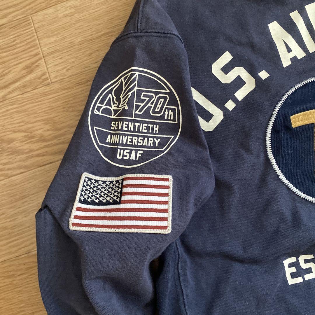 sedan  AVIREX USAF 70周年記念 AVIREX アヴィレックス U.S.A.F. 70th ANNIVERSARY T-SHIRT 長袖