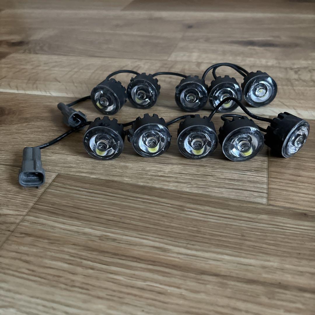 200前期中期WALD エアロ用 LED5P30Tデイライトイルミ200系
