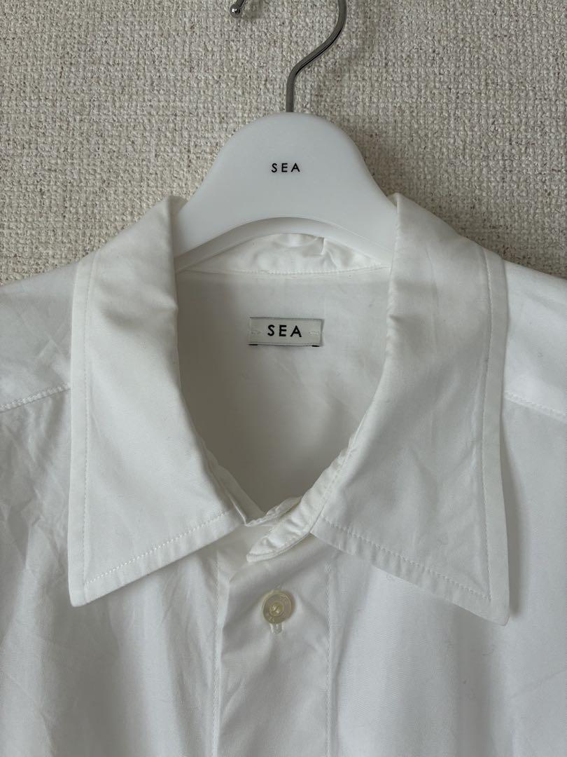専用※SEA シー ／ ブロード 4XL マスキュリンシャツ ホワイト