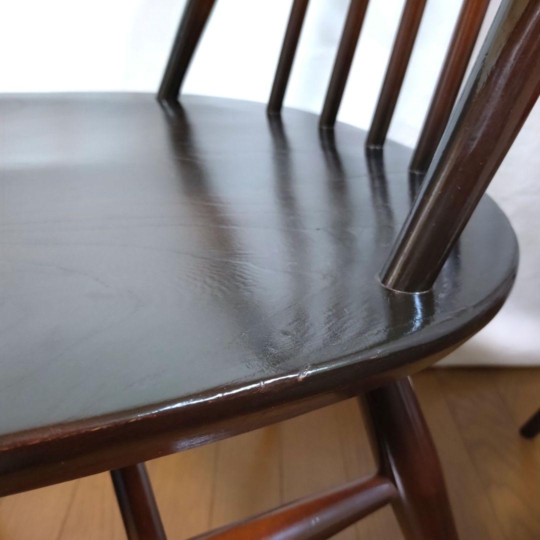ERCOL　アーコール　クエーカーチェア　2脚　英国　ヴィンテージ　アンティーク