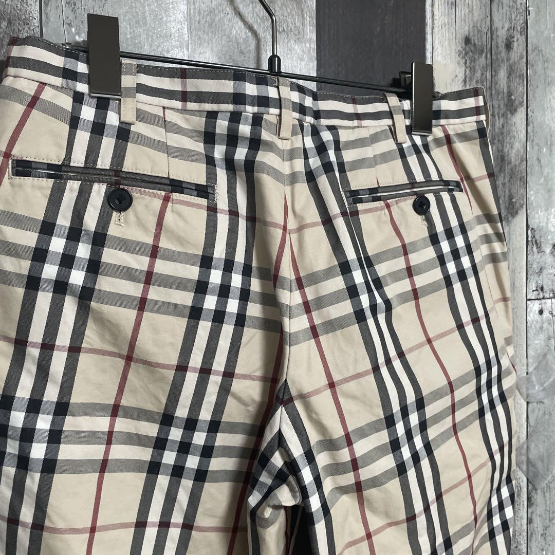 BURBERRY　バーバリーブラックレーベル　ノバチェック　パンツゴルフ　79