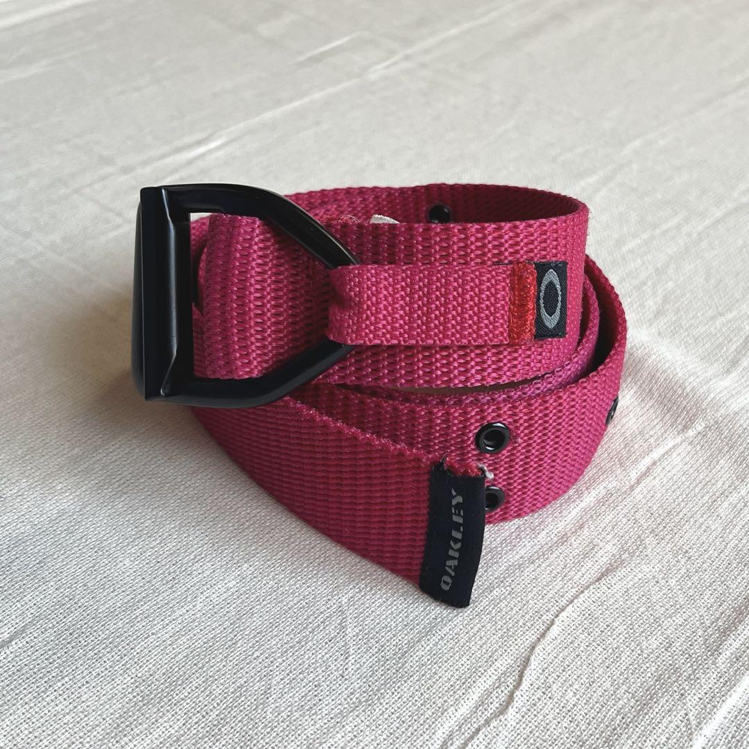 OAKLEY　TECH WEB BELT　テックウェブベルト　エリプスロゴタグ