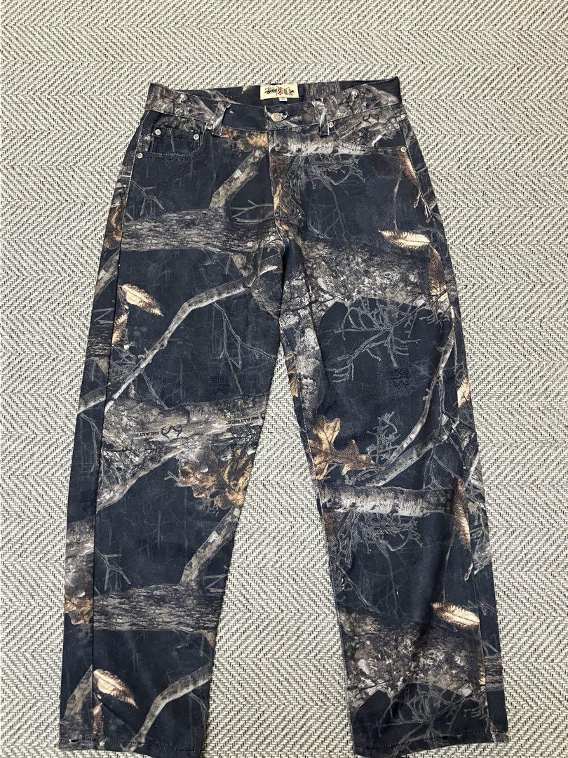 Stussy リアルツリー デニムパンツ Lサイズ