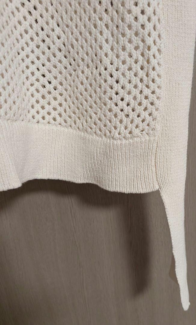 GRACE CONTINENTAL☆メッシュ2wayニットトップ