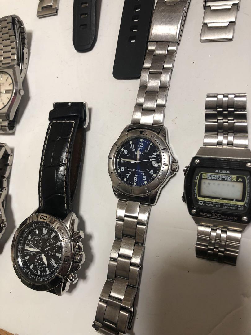 シチズン　セイコー CASIO アルバ　オリエント13本セット　ジャンク