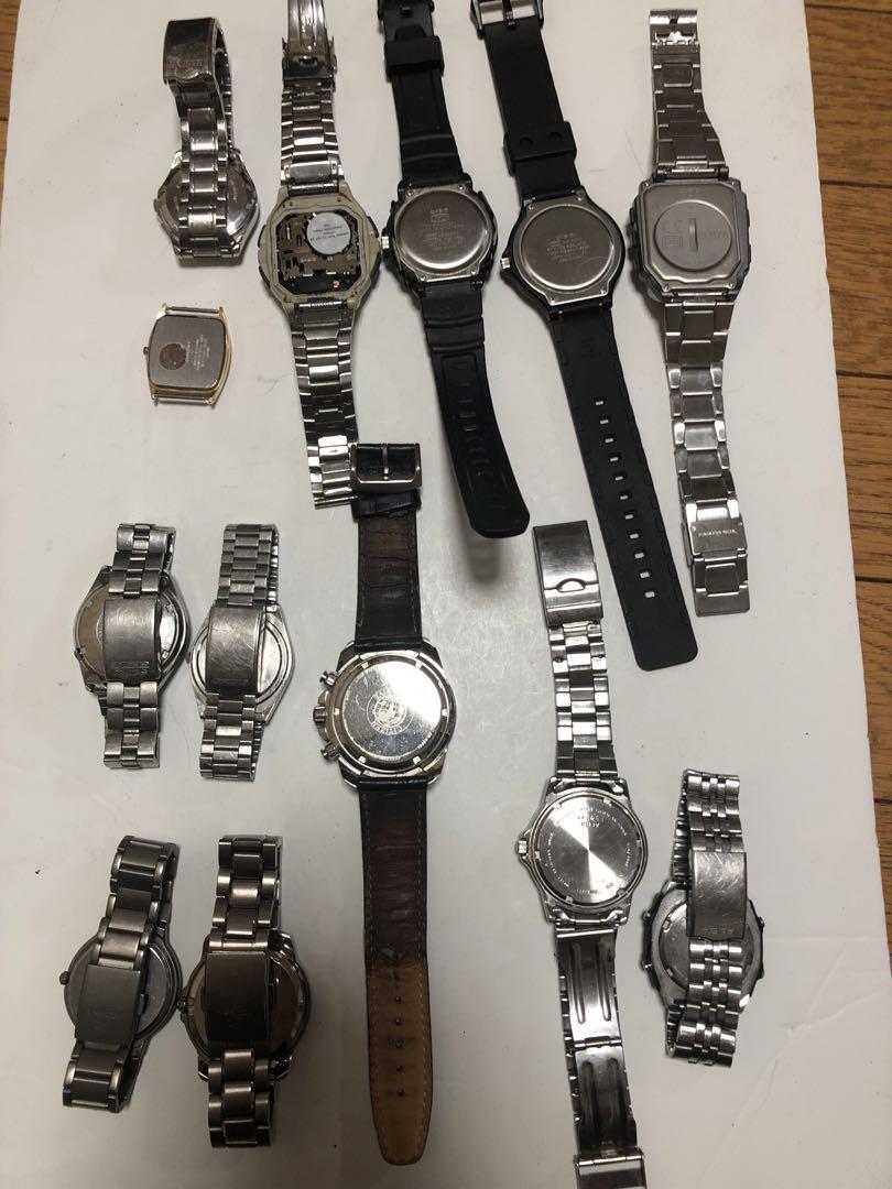 シチズン　セイコー CASIO アルバ　オリエント13本セット　ジャンク