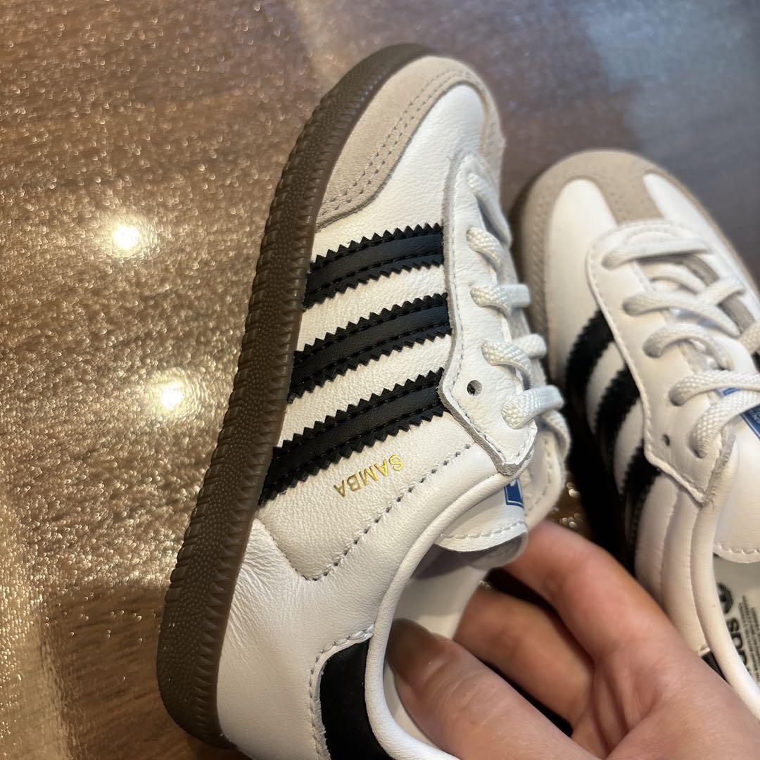 SAMBA OG 15cm サンバ adidas アディダス スニーカー 白