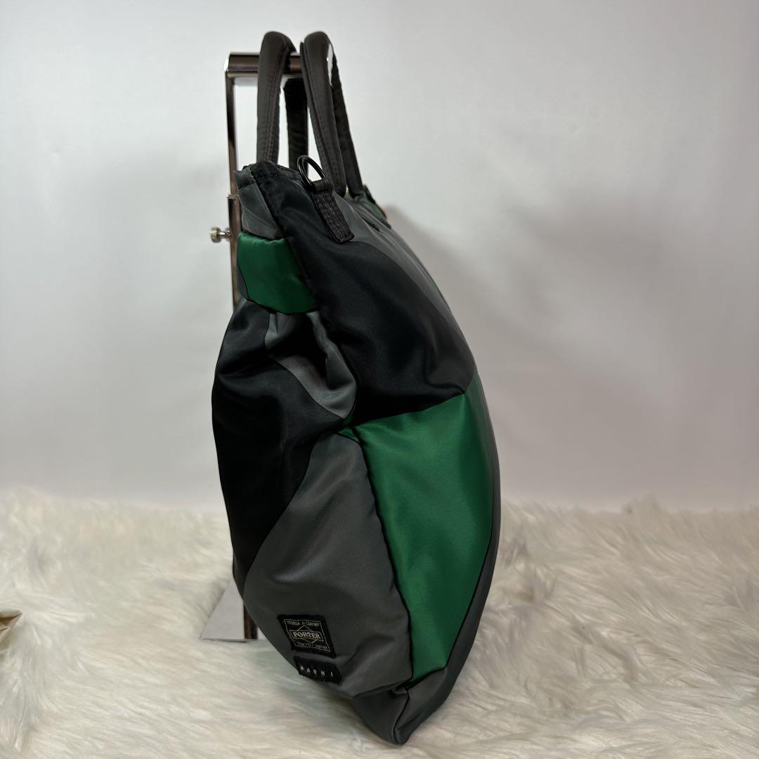 [未使用級] PORTER MARNI コラボ 2way ヘルメットバッグ